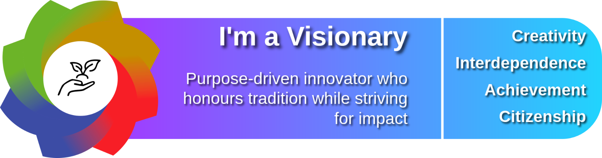 Visionary archetype signature banner