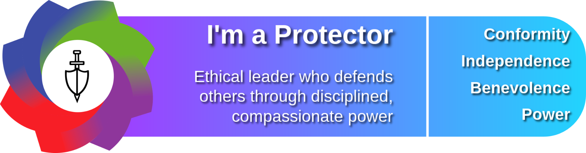 Protector archetype signature banner